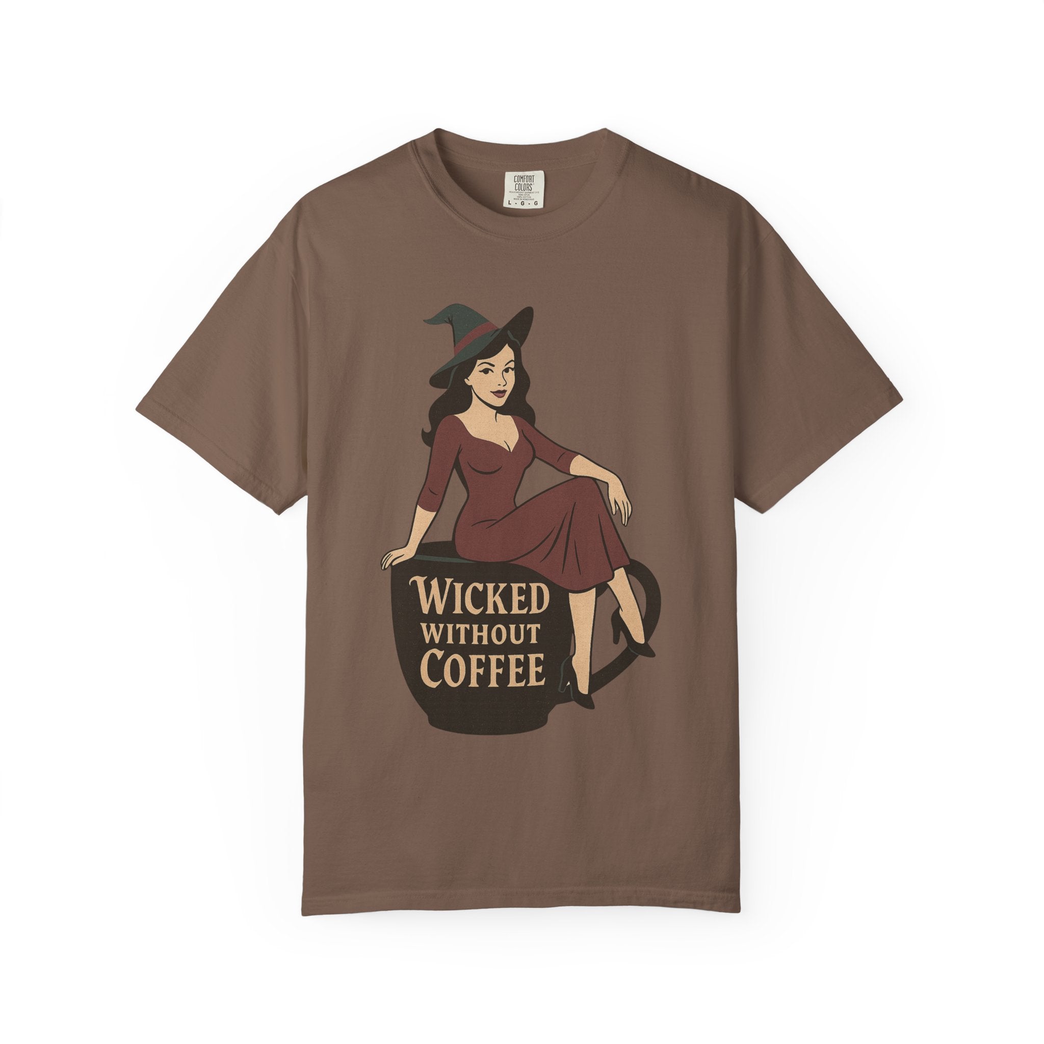 Wicked Without Coffee Witchy T-Shirt