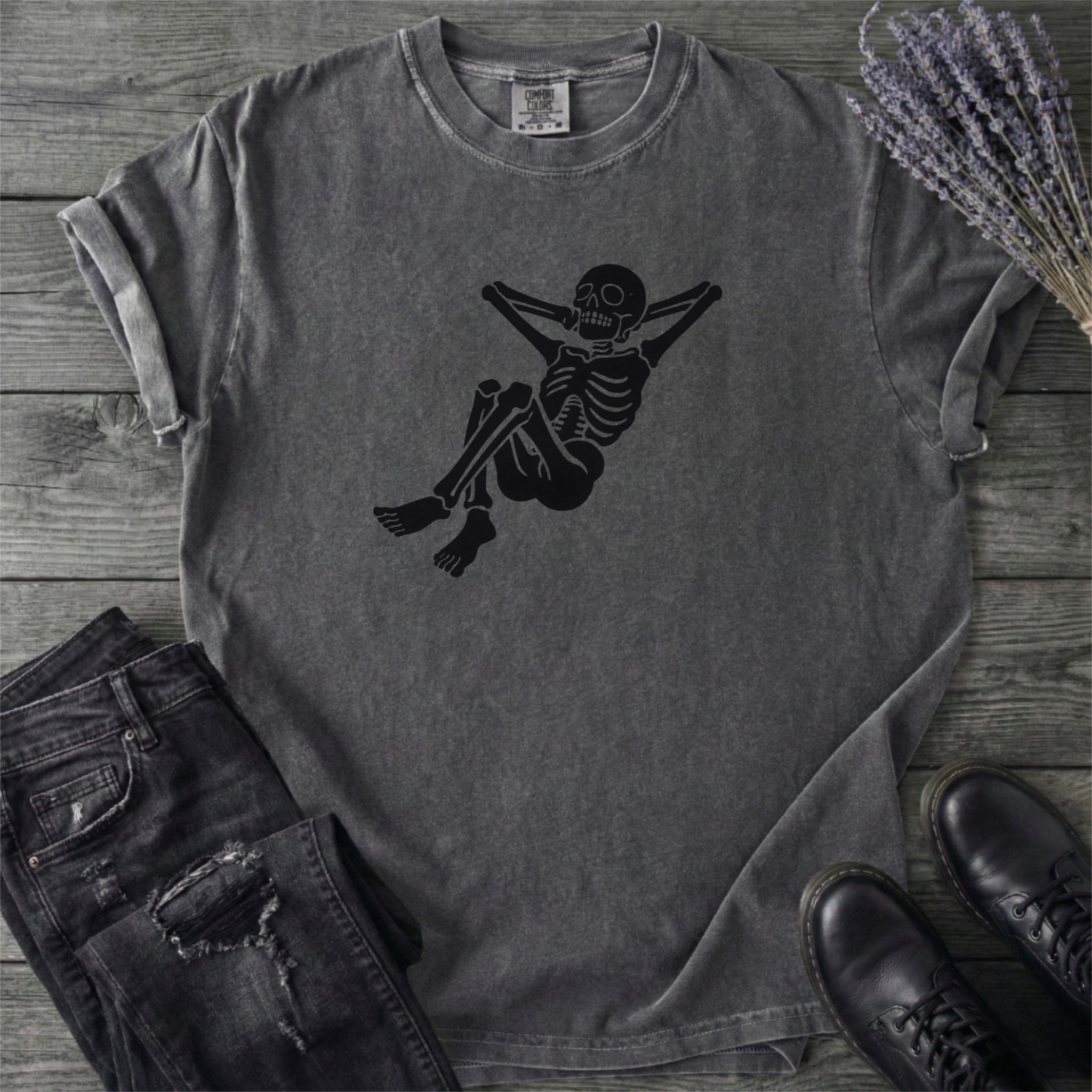 Laid Back Skeleton T-Shirt