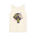 Classic Monster Rock Paper Scissor Game Tank Top