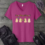 ghost birthday party V-Neck T-Shirt