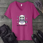 Read And Decay V-Neck T-Shirt