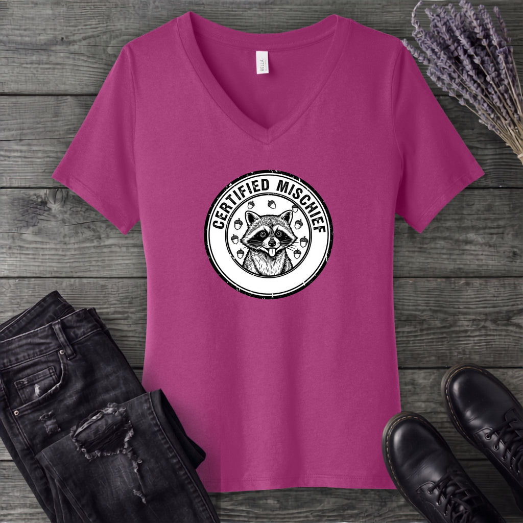 Certified Mischief V-Neck T-Shirt
