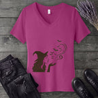 Kisses and Curses V-Neck T-Shirt