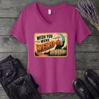 Wish You Were Weird V-Neck T-Shirt