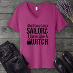 Curse Like A Witch V-Neck T-Shirt
