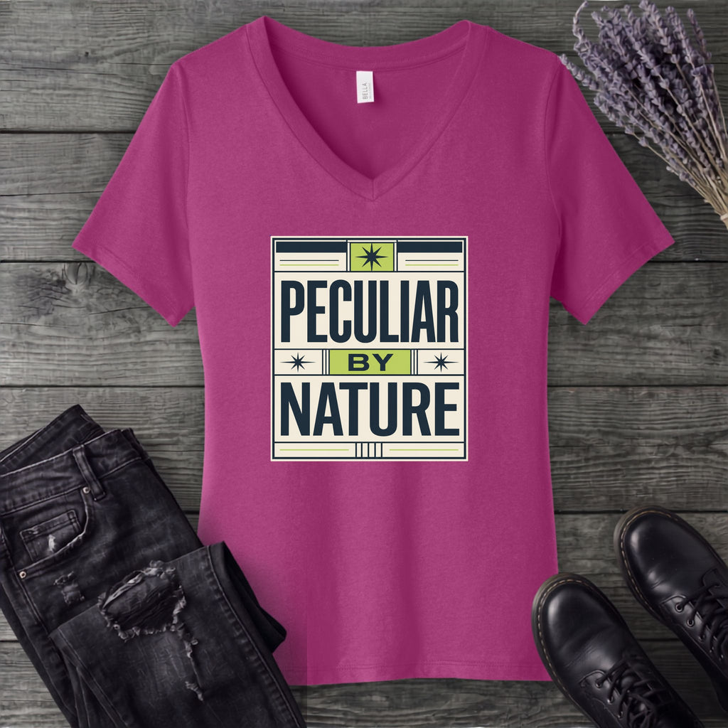 Peculiar By Nature V-Neck T-Shirt