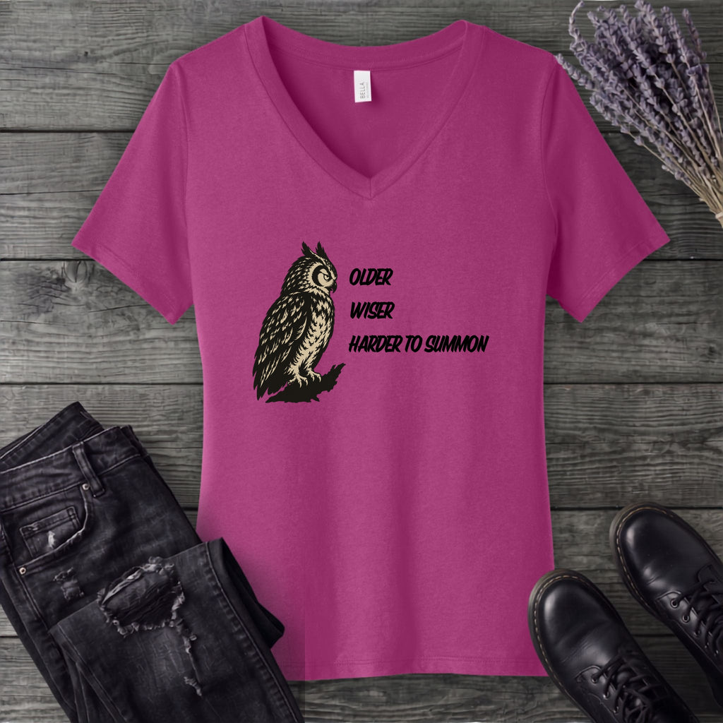 Older Wiser V-Neck T-Shirt