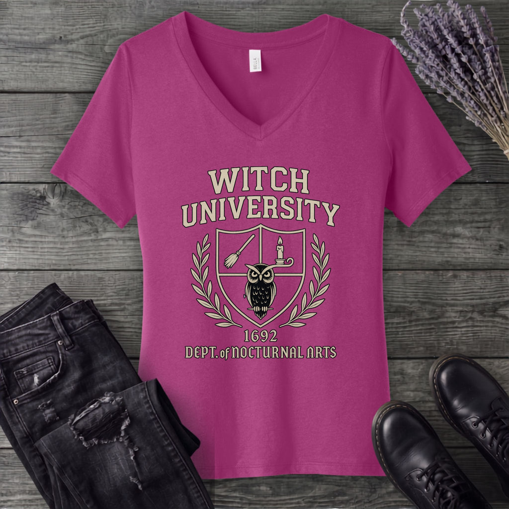 Witch University V-Neck T-Shirt