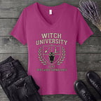 Witch University V-Neck T-Shirt