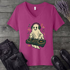 dj ghost V-Neck T-Shirt