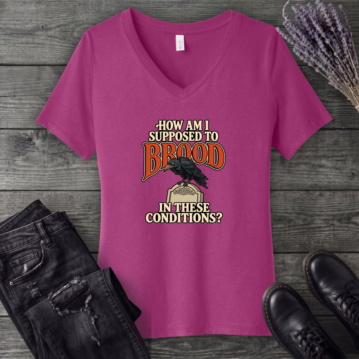 Brood V-Neck T-Shirt