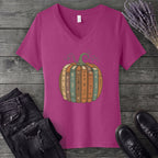 Pumpkin Books V-Neck T-Shirt