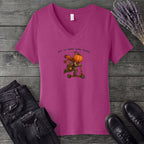 Off To Make Some Faces V-Neck T-Shirt