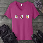 Ghosts With Booze V-Neck T-Shirt
