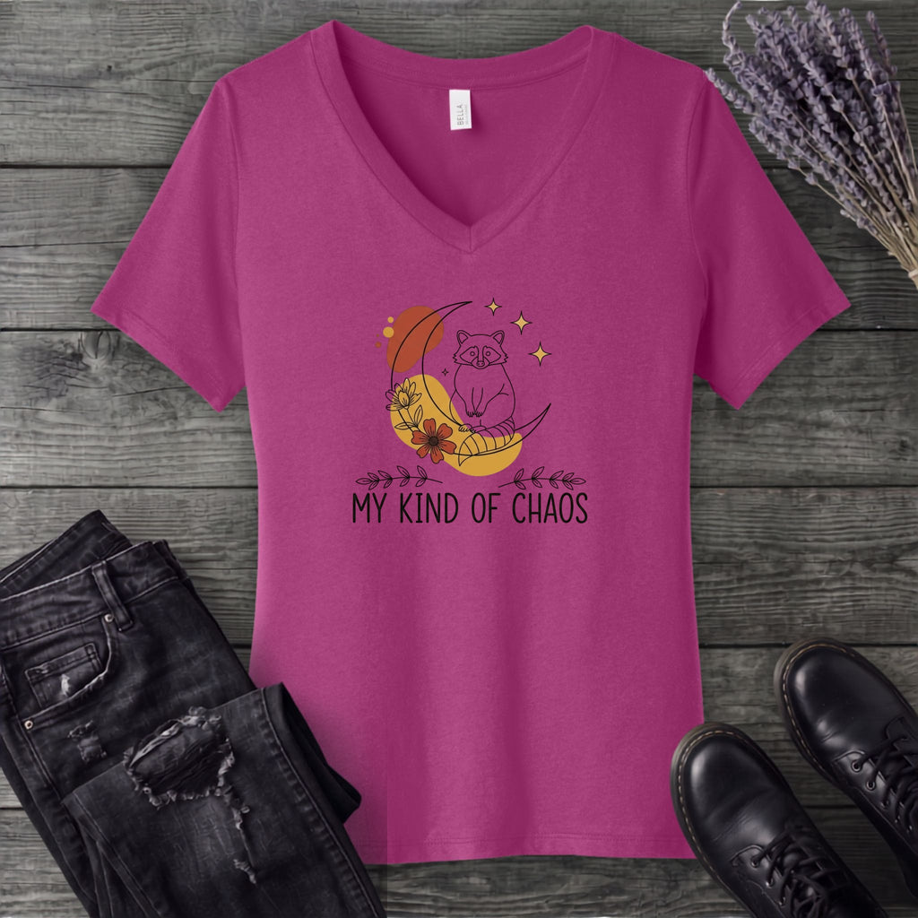 My Kind Of Chaos V-Neck T-Shirt