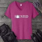 Haunted V-Neck T-Shirt
