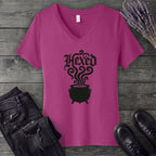 Hexed Cauldron V-Neck T-Shirt