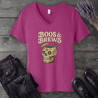 Boos & Brews V-Neck T-Shirt