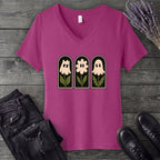 Ghosts In Bloom V-Neck T-Shirt