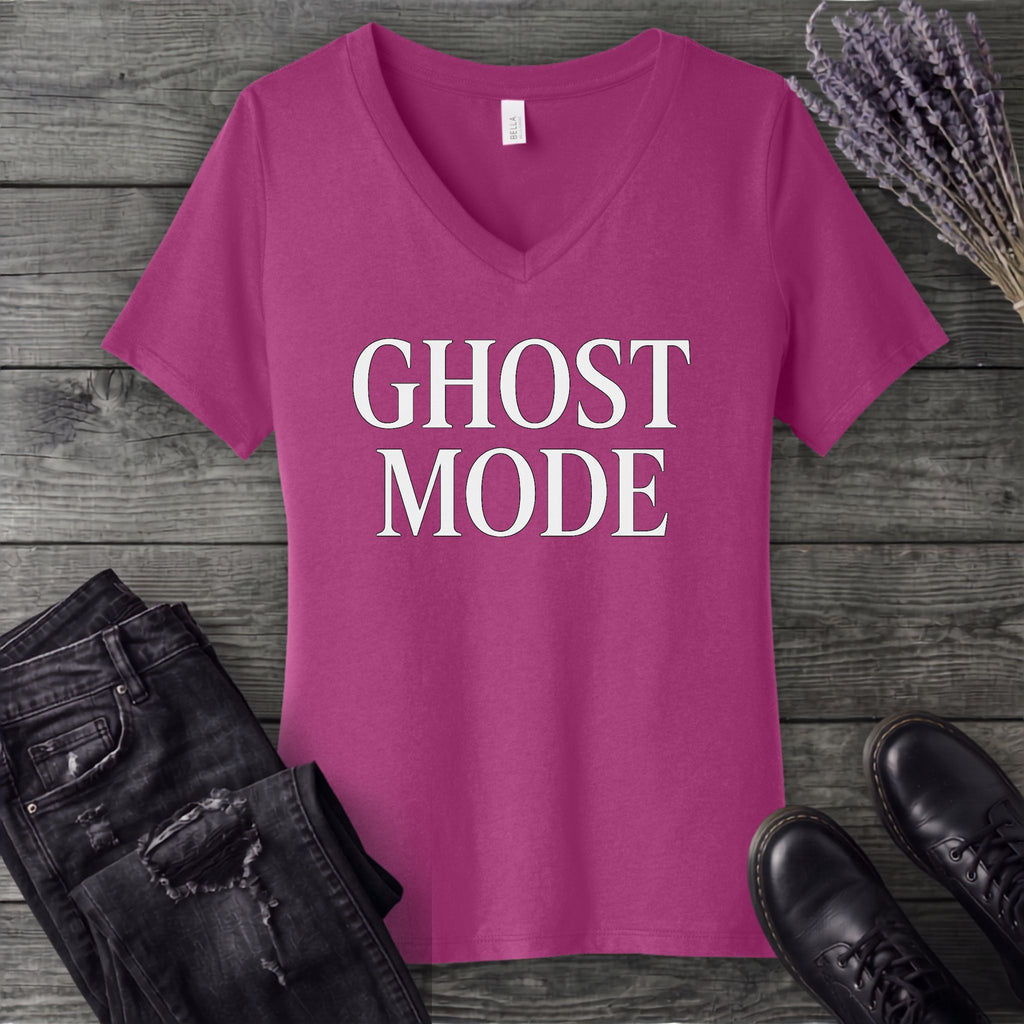 Ghost Mode V-Neck T-Shirt
