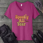 Spooky All Year V-Neck T-Shirt