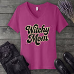 Witchy Mom V-Neck T-Shirt