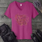 Coffee And Good Vibes V-Neck T-Shirt