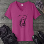 Twas The Audacity V-Neck T-Shirt