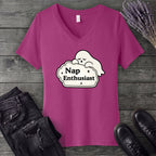 Nap Enthusiast V-Neck T-Shirt