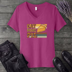 Eat More Pie V-Neck T-Shirt