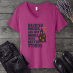 Homes With Better Stories V-Neck T-Shirt