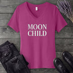 Moon Child V-Neck T-Shirt