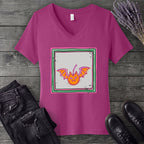 bat cherry max V-Neck T-Shirt