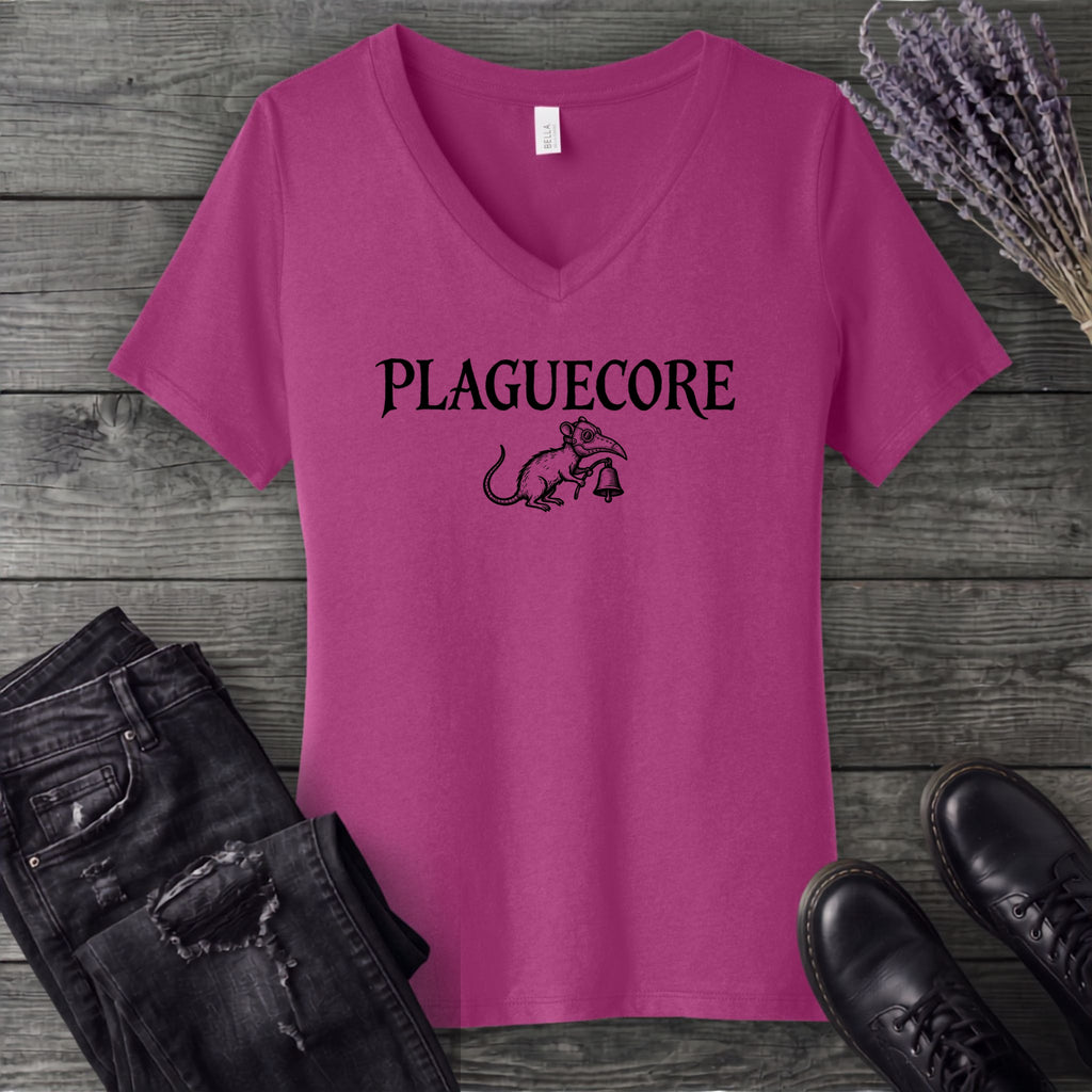 Plaguecore V-Neck T-Shirt