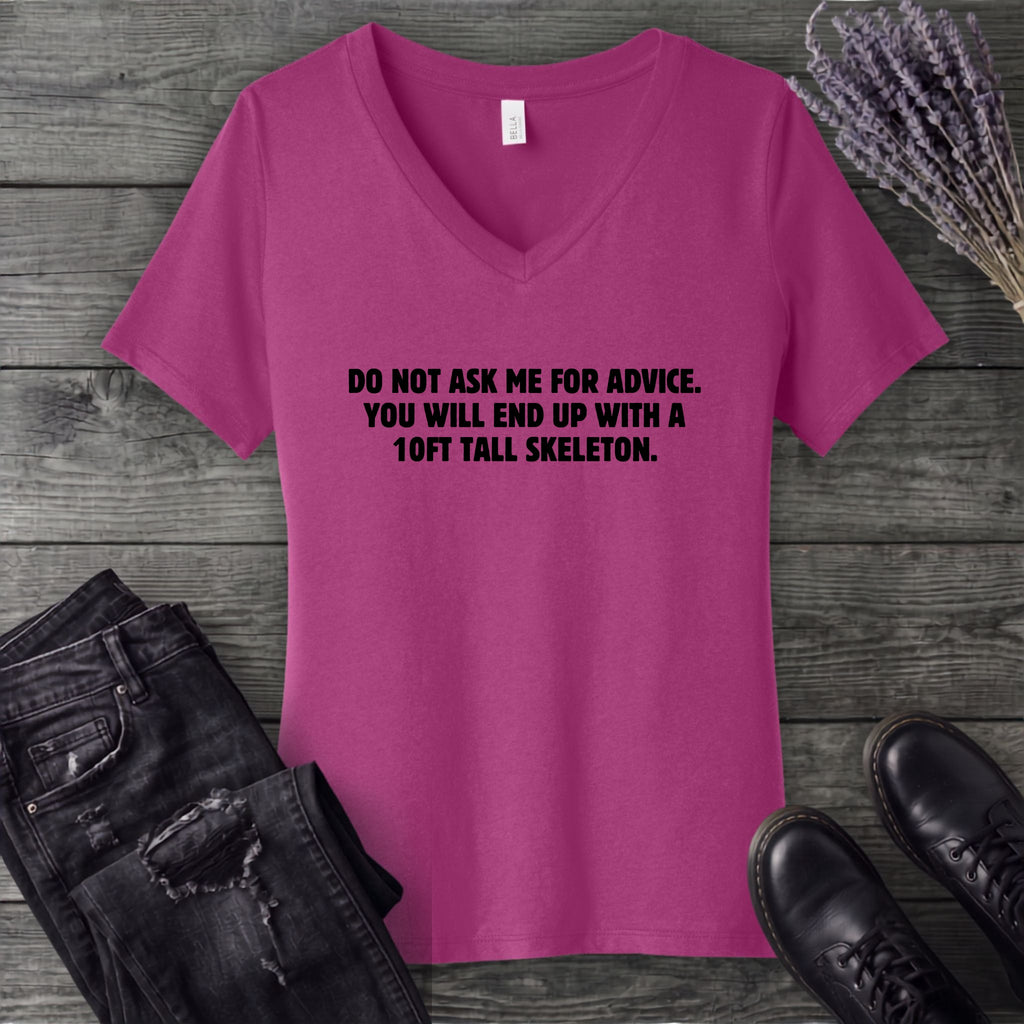 Good Advice V-Neck T-Shirt