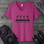 Murder In Proofing V-Neck T-Shirt