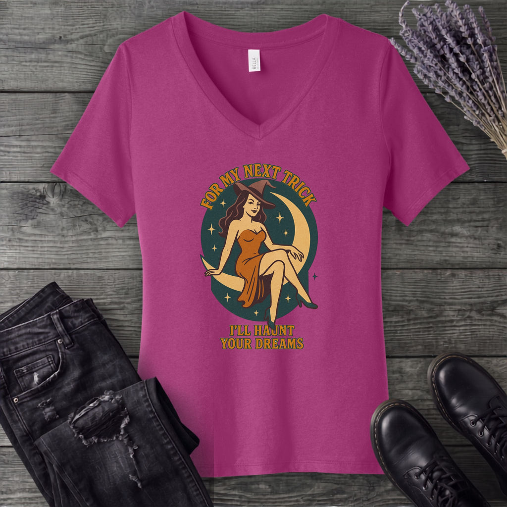 For My Next Trick V-Neck T-Shirt