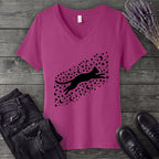 Celestial Cat V-Neck T-Shirt