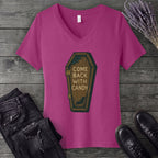 Come Back With Candy V-Neck T-Shirt