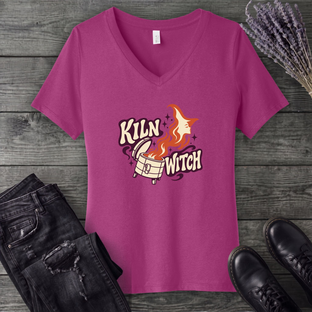 Kiln Witch V-Neck T-Shirt
