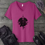 Celestial Turkey V-Neck T-Shirt