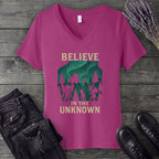Believe In The Unknown V-Neck T-Shirt