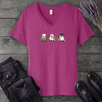 Professor Ghost Trio V-Neck T-Shirt