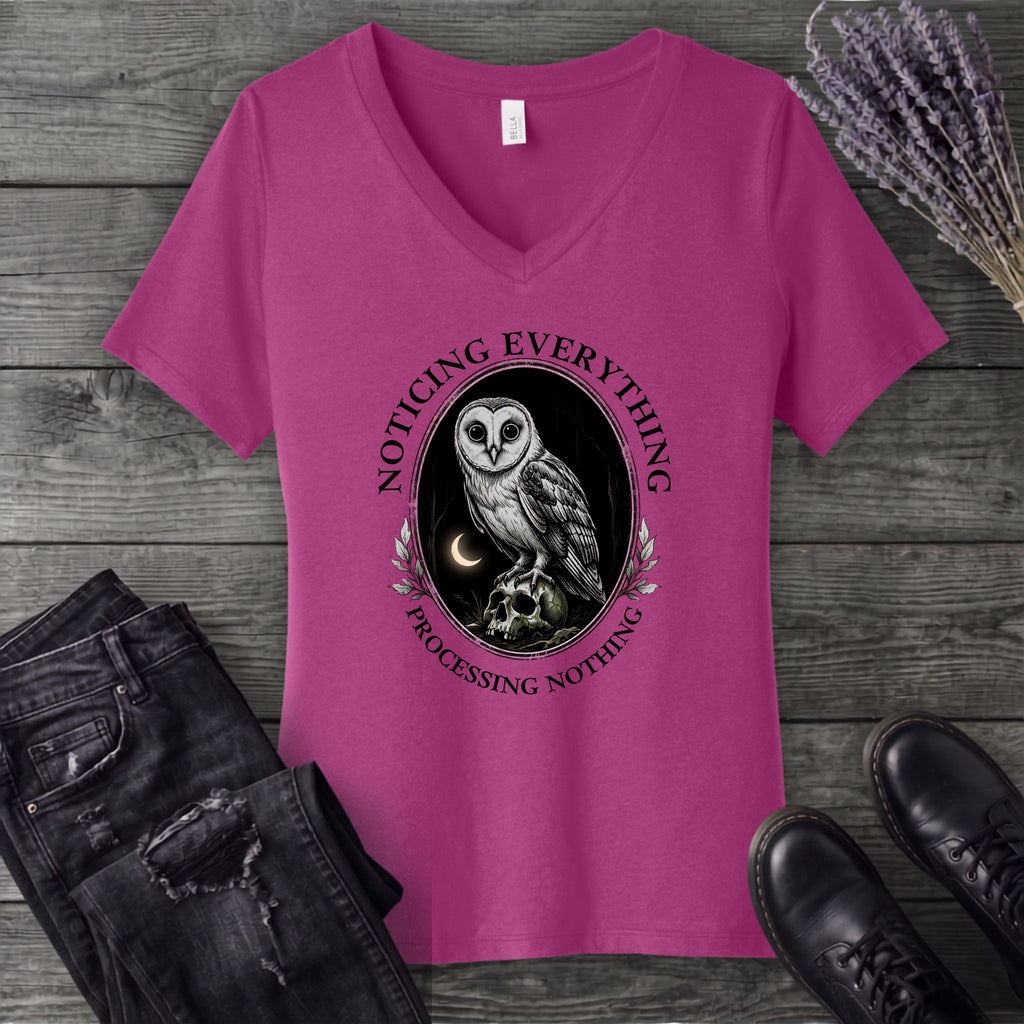 Noticing Everything V-Neck T-Shirt