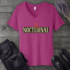 Nocturnal Moon V-Neck T-Shirt