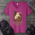 My Tbr Is The Real Horror Story V-Neck T-Shirt