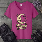 In Moonlight We Trust V-Neck T-Shirt