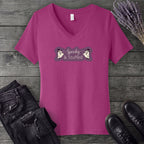 Spooky And Stuffed V-Neck T-Shirt