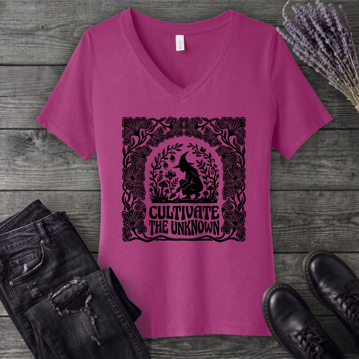 Cultivate The Unknown V-Neck T-Shirt