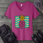 pineapple coffins V-Neck T-Shirt